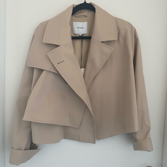 Cuyana Jackets & Blazers - NEW - CUYANA Cropped Trench